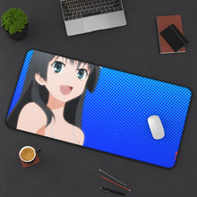 Load image into Gallery viewer, A Certain Scientific Railgun Mouse Pad (Desk Mat) On Desk
