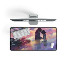 Charger l&#39;image dans la galerie, Taki and Mitsuha (Your Name) Mouse Pad (Desk Mat) On Desk
