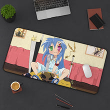 Cargar imagen en el visor de la galería, Lucky Star Konata Izumi Mouse Pad (Desk Mat) On Desk
