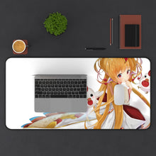 Load image into Gallery viewer, Granblue Fantasy Granblue Fantasy, Makira Mouse Pad (Desk Mat) With Laptop
