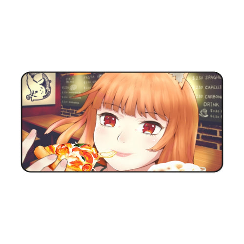 Spice And Wolf Mouse Pad (Desk Mat)