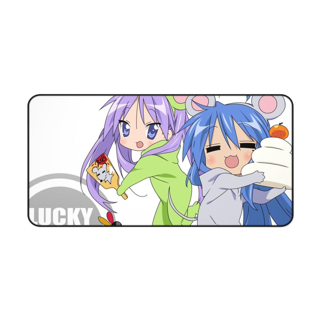 Lucky Star Konata Izumi, Kagami Hiiragi Mouse Pad (Desk Mat)