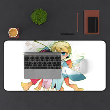 Load image into Gallery viewer, Durarara!! Izaya Orihara, Shizuo Heiwajima Mouse Pad (Desk Mat) With Laptop
