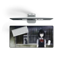 Load image into Gallery viewer, Mei Misaki Mouse Pad (Desk Mat) On Desk
