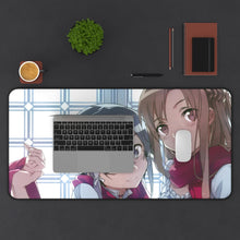 Cargar imagen en el visor de la galería, Sword Art Online Asuna Yuuki Mouse Pad (Desk Mat) With Laptop
