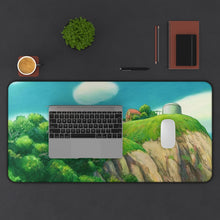 Load image into Gallery viewer, Ponyo Ponyo Mouse Pad (Desk Mat) With Laptop
