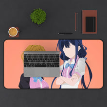 Charger l&#39;image dans la galerie, Masamune-kun&#39;s Revenge Aki Adagaki, Yoshino Koiwai Mouse Pad (Desk Mat) With Laptop
