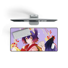 Load image into Gallery viewer, No Game No Life Mouse Pad (Desk Mat) On Desk
