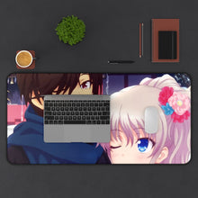 Cargar imagen en el visor de la galería, Charlotte Nao Tomori Mouse Pad (Desk Mat) With Laptop
