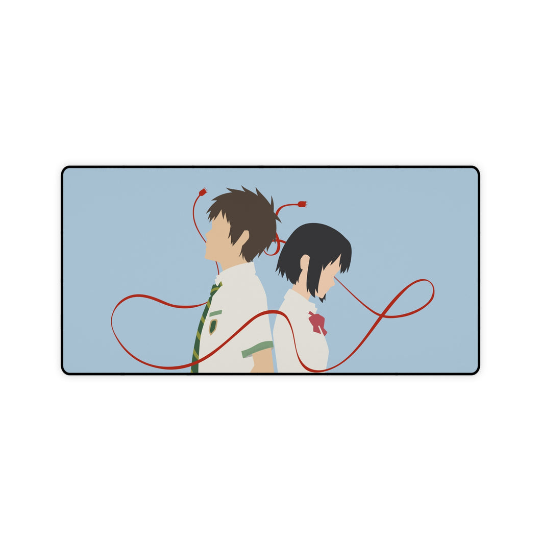 Your Name. Mouse Pad (Desk Mat)