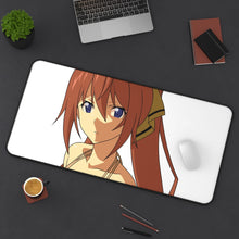 Charger l&#39;image dans la galerie, Infinite Stratos Mouse Pad (Desk Mat) On Desk
