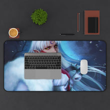 Load image into Gallery viewer, InuYasha Mouse Pad (Desk Mat) With Laptop
