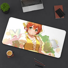 Cargar imagen en el visor de la galería, Love Live! Rin Hoshizora Mouse Pad (Desk Mat) On Desk
