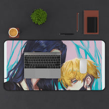 Cargar imagen en el visor de la galería, Tokyo Revengers Chifuyu Matsuno, Keisuke Baji Mouse Pad (Desk Mat) With Laptop
