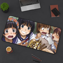 Load image into Gallery viewer, A Certain Scientific Railgun Mouse Pad (Desk Mat) On Desk
