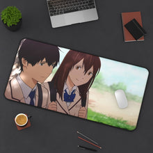 Cargar imagen en el visor de la galería, I Want To Eat Your Pancreas Mouse Pad (Desk Mat) On Desk
