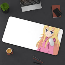 Load image into Gallery viewer, Gabriel DropOut Gabriel Tenma White Mouse Pad (Desk Mat) On Desk
