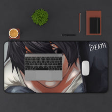 Cargar imagen en el visor de la galería, Anime Death Note Mouse Pad (Desk Mat) With Laptop
