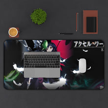 Load image into Gallery viewer, Accel World Kuroyukihime, Haruyuki Arita Mouse Pad (Desk Mat) With Laptop
