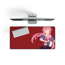 Load image into Gallery viewer, Mirai Nikki Yuno Gasai Mouse Pad (Desk Mat) On Desk
