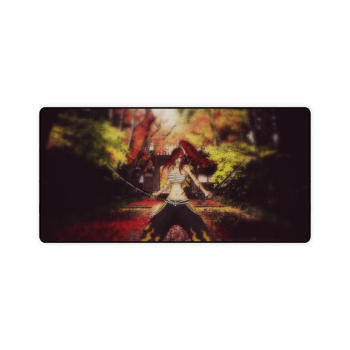 Erza Scarlet - Temple Mouse Pad (Desk Mat)