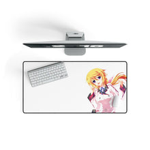 Charger l&#39;image dans la galerie, Infinite Stratos Mouse Pad (Desk Mat) On Desk
