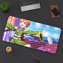 Load image into Gallery viewer, Love Live! Rin Hoshizora Mouse Pad (Desk Mat) On Desk
