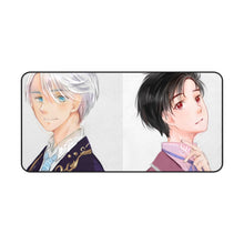 Cargar imagen en el visor de la galería, Yuri!!! On Ice Victor Nikiforov, Yuuri Katsuki Mouse Pad (Desk Mat)
