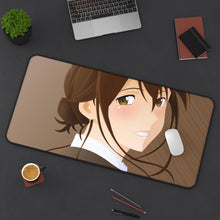 Load image into Gallery viewer, I&#39;m happy meet you. Mouse Pad (Desk Mat) On Desk
