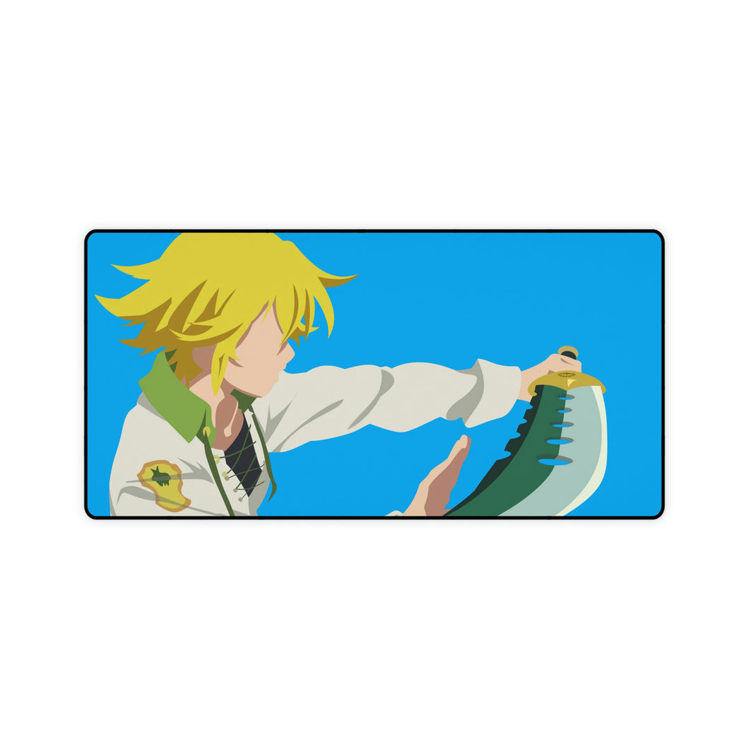 Meliodas, Minimalist, Lostvayne, Sword, Sacred Treasure, [Nanatsu noTaizai], Mouse Pad (Desk Mat)