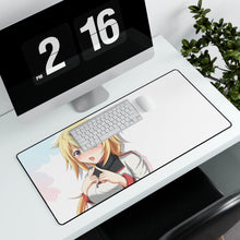 Load image into Gallery viewer, Infinite Stratos Charlotte Dunois Mouse Pad (Desk Mat) With Laptop
