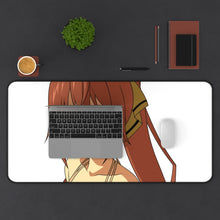 Charger l&#39;image dans la galerie, Infinite Stratos Mouse Pad (Desk Mat) With Laptop
