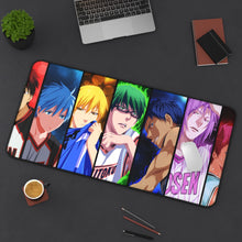 Load image into Gallery viewer, Kuroko&#39;s Basketball Mouse Pad (Desk Mat) On Desk
