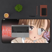 Load image into Gallery viewer, A Certain Scientific Railgun Mouse Pad (Desk Mat) With Laptop
