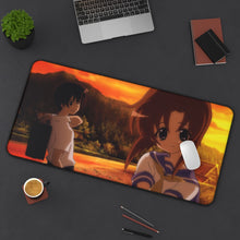 Load image into Gallery viewer, When They Cry Maebara Keiichi Mouse Pad (Desk Mat) On Desk
