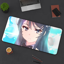 Cargar imagen en el visor de la galería, Rascal Does Not Dream Of Bunny Girl Senpai Mouse Pad (Desk Mat) On Desk
