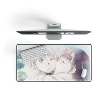 Load image into Gallery viewer, Killua Zoldyck Mouse Pad (Desk Mat) On Desk
