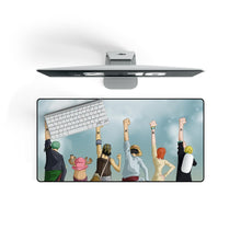 Load image into Gallery viewer, One Piece Monkey D. Luffy, Roronoa Zoro, Sanji, Tony Tony Chopper, Nami Mouse Pad (Desk Mat) With Laptop
