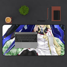 Charger l&#39;image dans la galerie, Infinite Stratos Mouse Pad (Desk Mat) With Laptop
