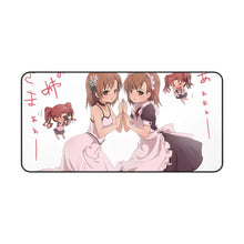 Charger l&#39;image dans la galerie, A Certain Scientific Railgun Mikoto Misaka, Kuroko Shirai Mouse Pad (Desk Mat)
