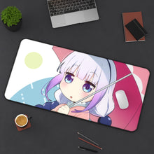 Load image into Gallery viewer, Miss Kobayashi&#39;s Dragon Maid Kanna Kamui, Kobayashi San Chi No Maid Dragon Mouse Pad (Desk Mat) On Desk
