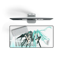 Load image into Gallery viewer, Black Rock Shooter Mouse Pad (Desk Mat)
