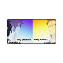 Load image into Gallery viewer, Uchiha Madara (Indra Õtsutsuki) &amp; Senju Hashirama (Ashura Õtsutsuki) / Background anime Naruto Mouse Pad (Desk Mat)
