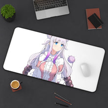 Load image into Gallery viewer, Miss Kobayashi&#39;s Dragon Maid Kanna Kamui, Kobayashi San Chi No Maid Dragon Mouse Pad (Desk Mat) On Desk
