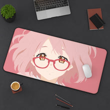 Cargar imagen en el visor de la galería, Beyond The Boundary Mouse Pad (Desk Mat) With Laptop
