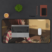 Cargar imagen en el visor de la galería, Darker Than Black Mouse Pad (Desk Mat) With Laptop
