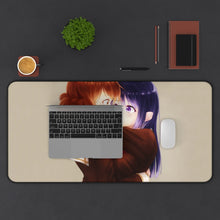 Charger l&#39;image dans la galerie, Sound! Euphonium Kumiko Oumae, Reina Kousaka Mouse Pad (Desk Mat) With Laptop
