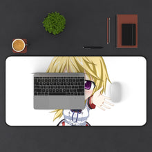 Charger l&#39;image dans la galerie, Infinite Stratos Mouse Pad (Desk Mat) With Laptop
