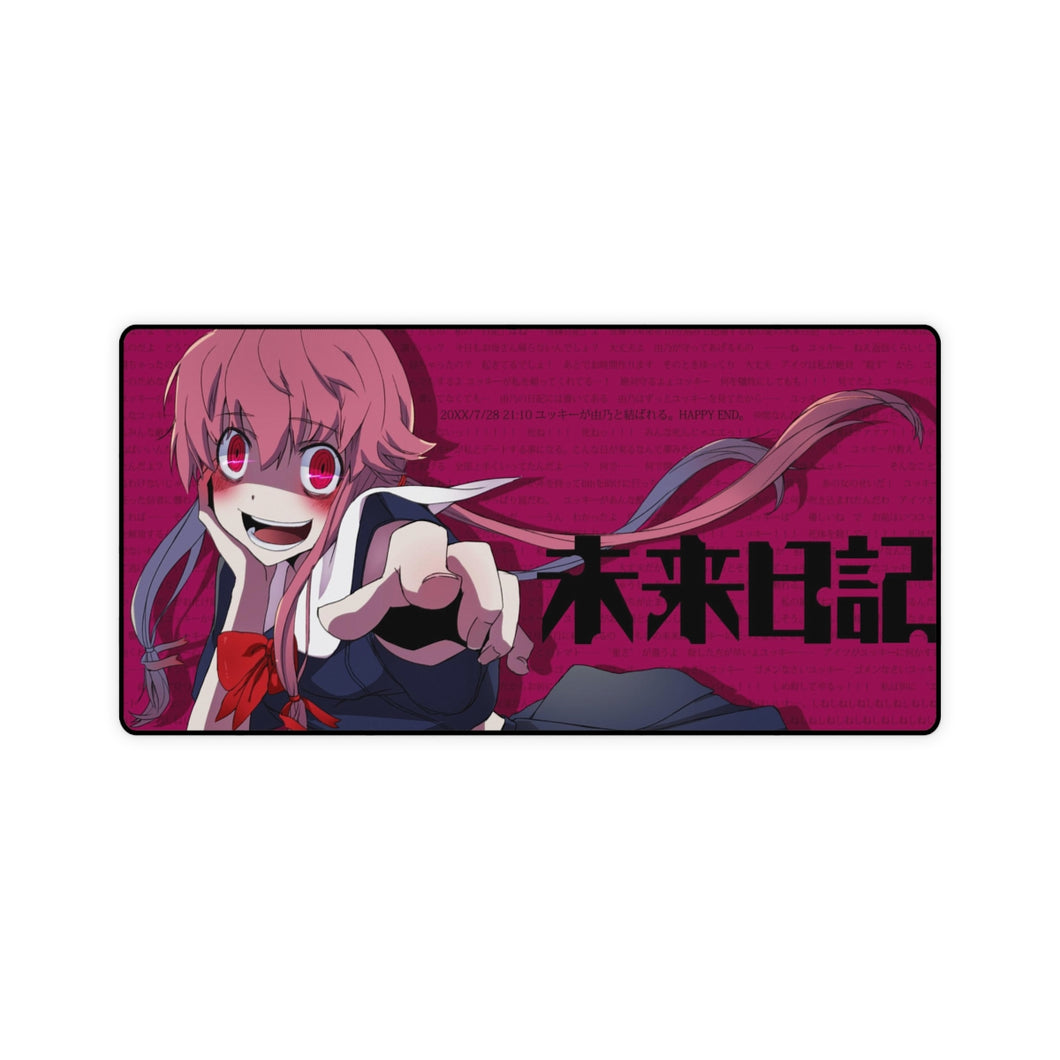 Mirai Nikki Yuno Gasai Mouse Pad (Desk Mat)