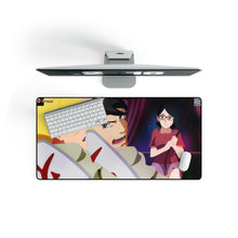 Load image into Gallery viewer, Sarada, Boruto, Kawaki: road to Hokage Mouse Pad (Desk Mat)
